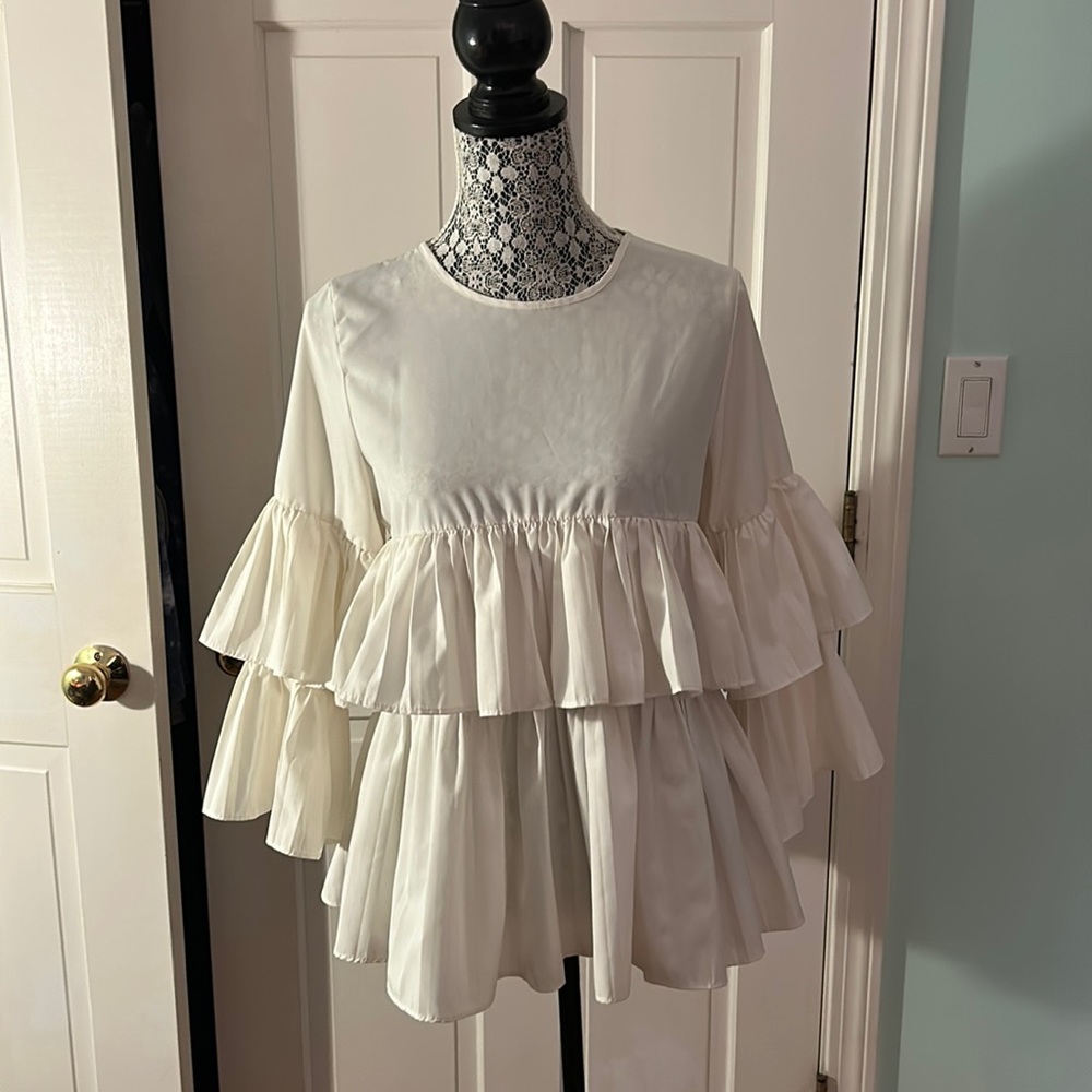 Luzabelle Tiered Blouse